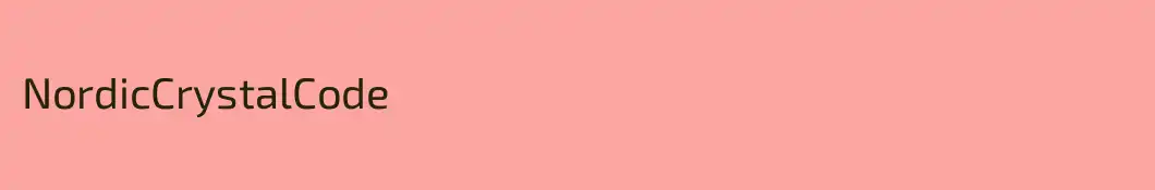 NordicCrystalCode