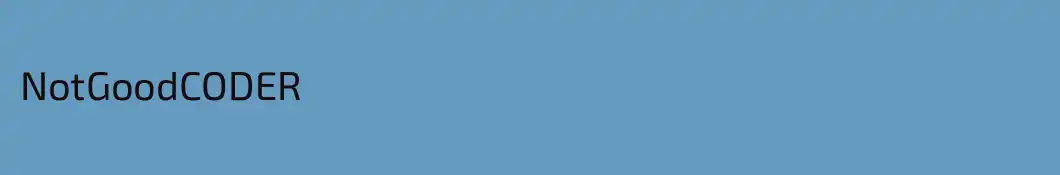 NotGoodCODER