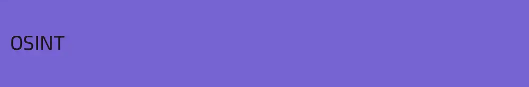 OSINT