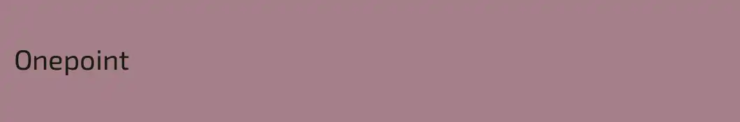 Onepoint