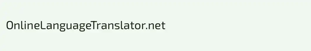 OnlineLanguageTranslator.net