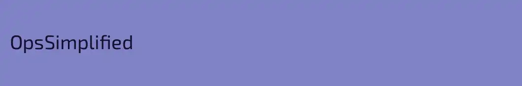 OpsSimplified