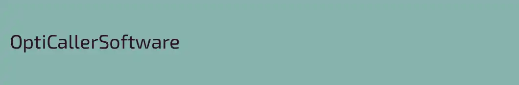 OptiCallerSoftware