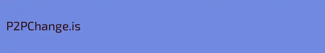 P2PChange.is