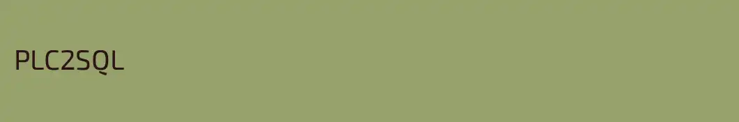 PLC2SQL