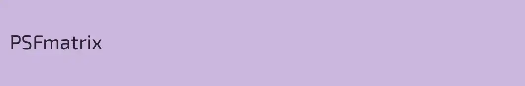 PSFmatrix