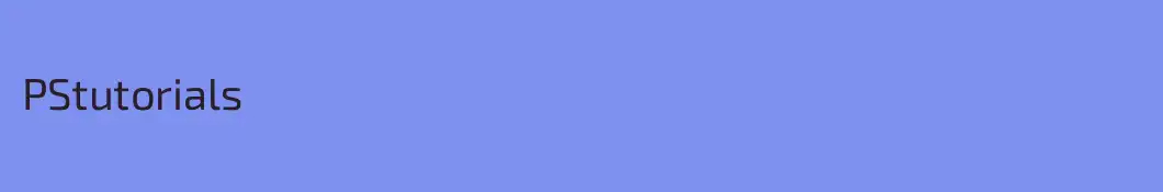 PStutorials
