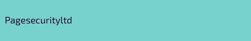 Pagesecurityltd