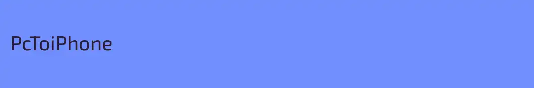PcToiPhone