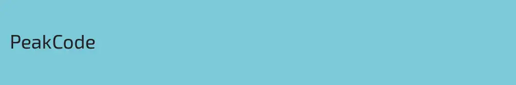 PeakCode