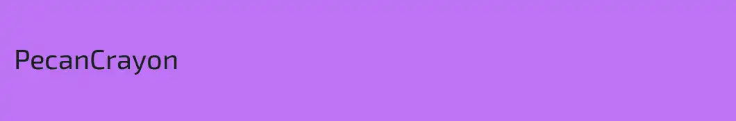 PecanCrayon