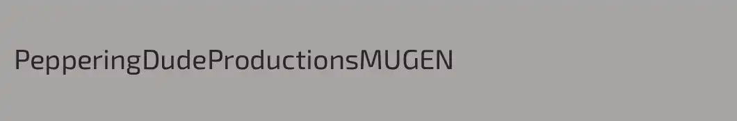 PepperingDudeProductionsMUGEN