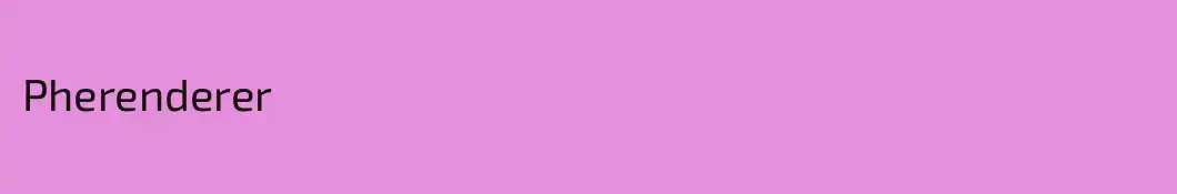 Pherenderer