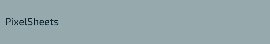 PixelSheets
