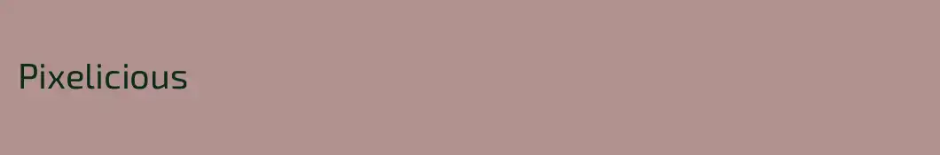Pixelicious
