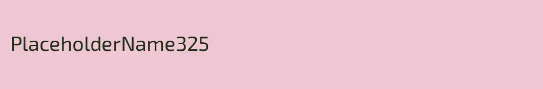 PlaceholderName325