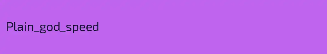 Plain_god_speed