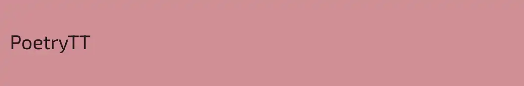 PoetryTT