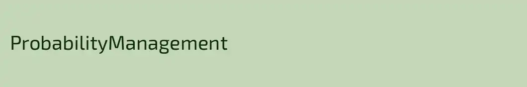 ProbabilityManagement