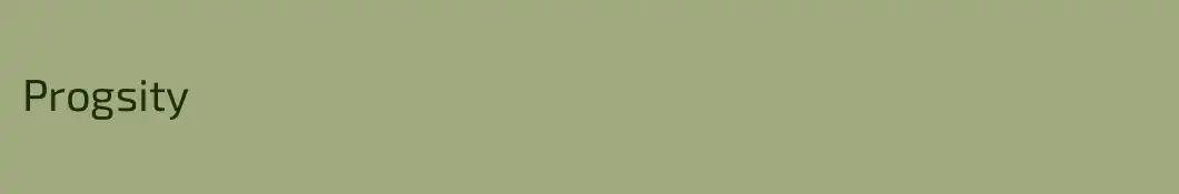 Progsity