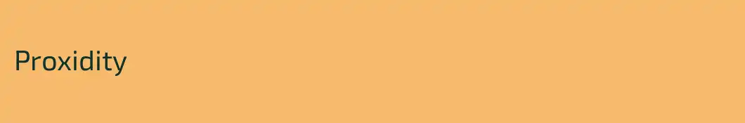 Proxidity