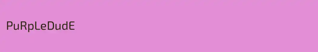 PuRpLeDudE
