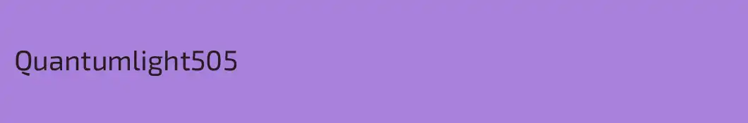 Quantumlight505