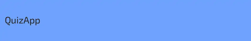 QuizApp