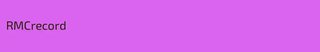 RMCrecord