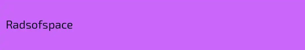 Radsofspace