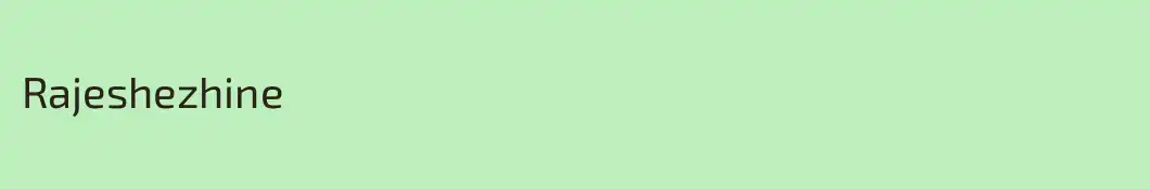 Rajeshezhine