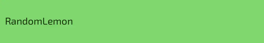 RandomLemon