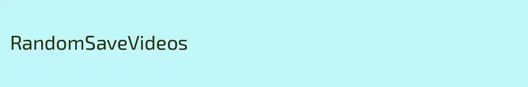 RandomSaveVideos