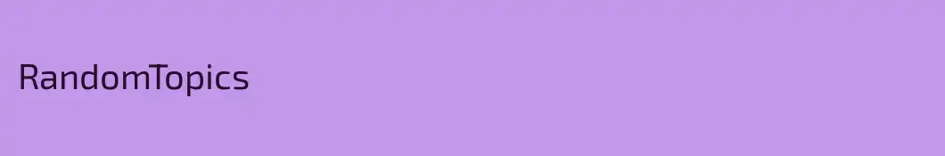 RandomTopics