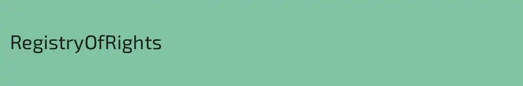 RegistryOfRights