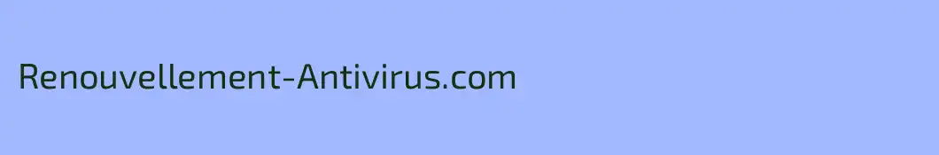 Renouvellement-Antivirus.com