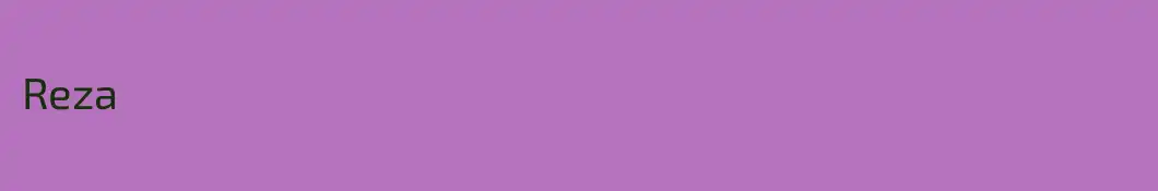Reza