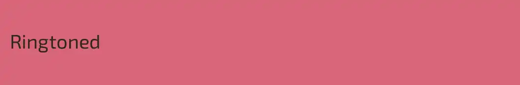 Ringtoned
