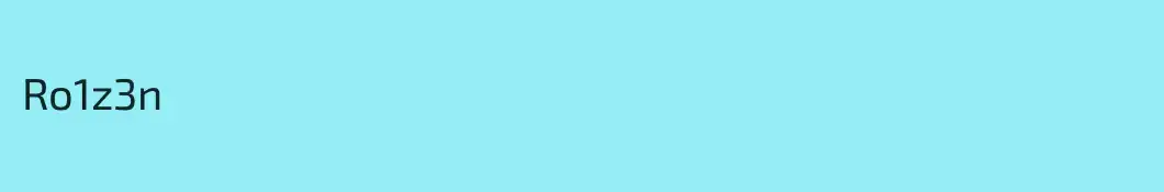 Ro1z3n