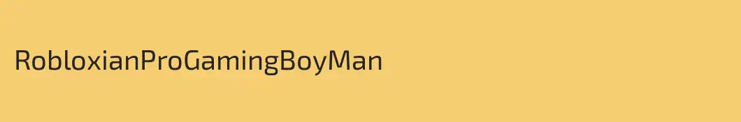 RobloxianProGamingBoyMan