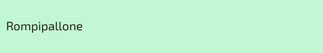 Rompipallone