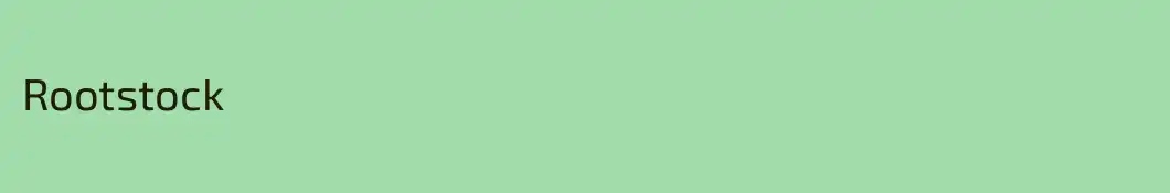 Rootstock