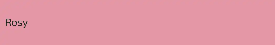 Rosy