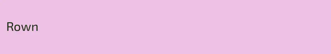 Rown