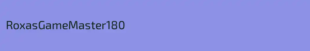 RoxasGameMaster180