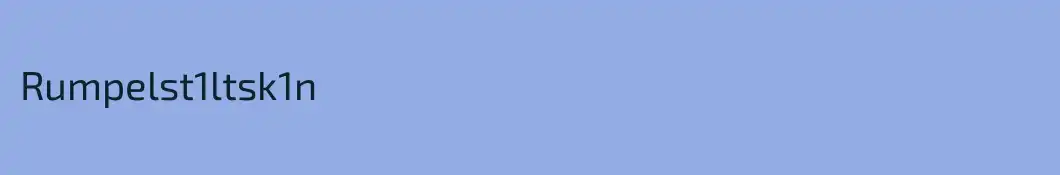 Rumpelst1ltsk1n