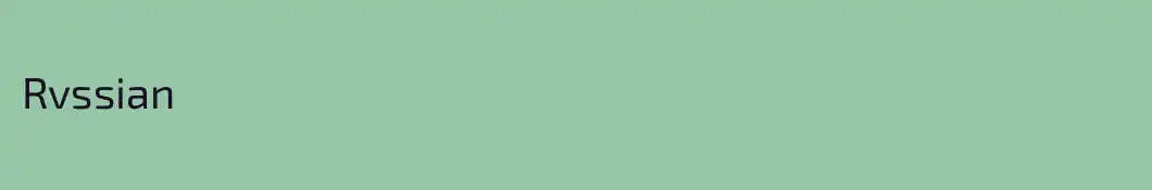 Rvssian