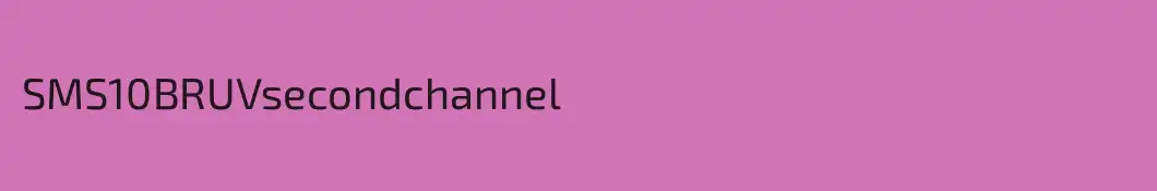SMS10BRUVsecondchannel