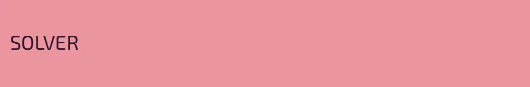 SOLVER
