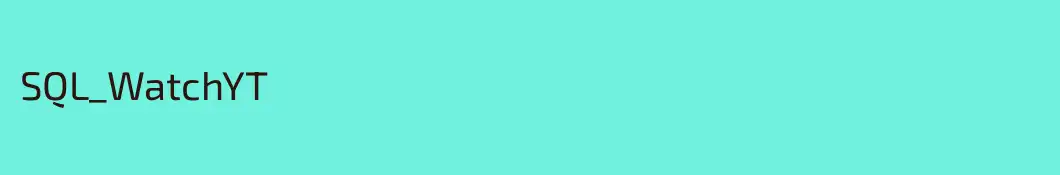 SQL_WatchYT